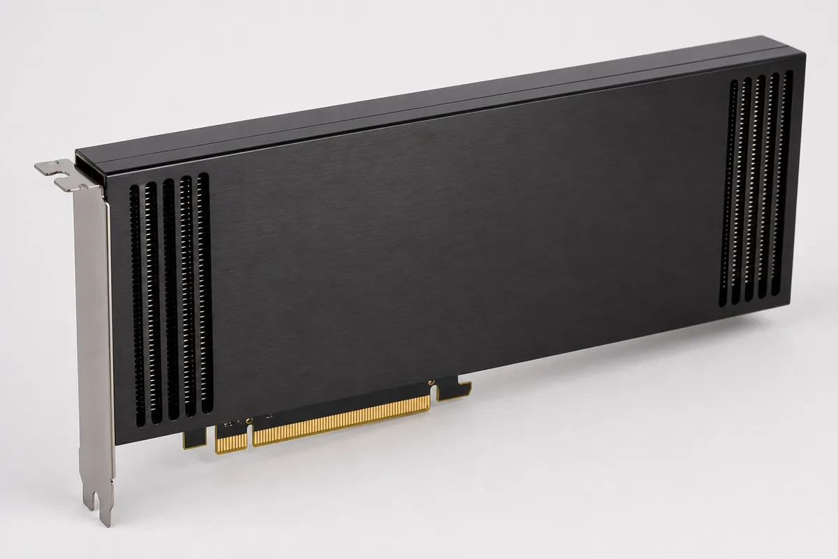 A40 — illustration of the card's form factor